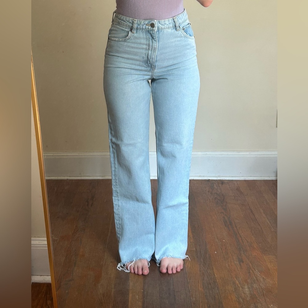 Zara Light Denim Jeans sz US 6/EU 38